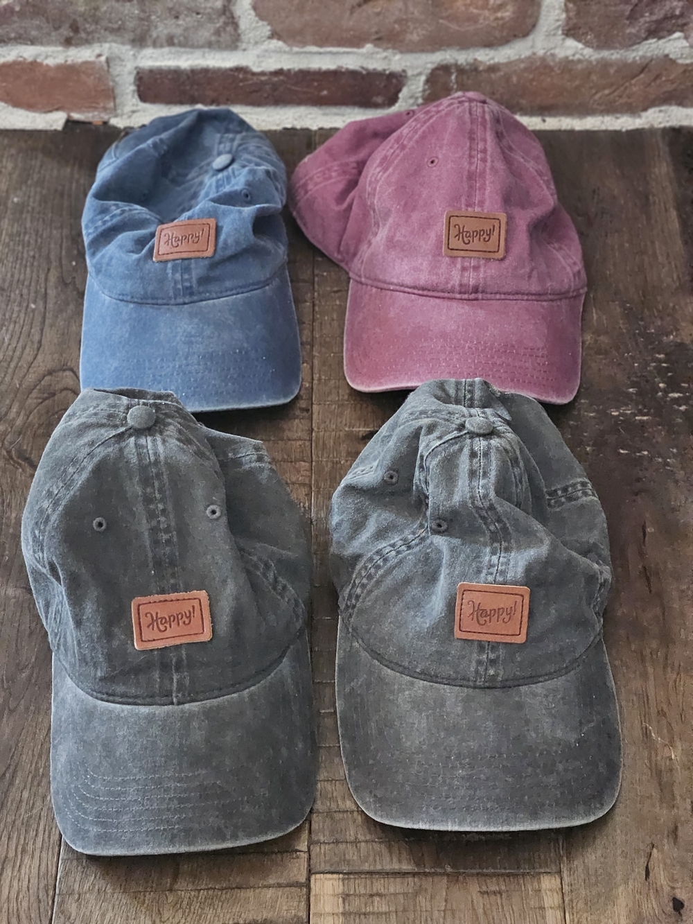 Happy Baby Baseball Hats